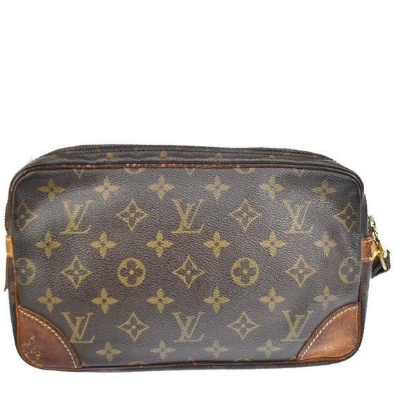 LOUIS VUITTON Marly Dragonne GM Clutch Hand Bag - Picture 14 of 16